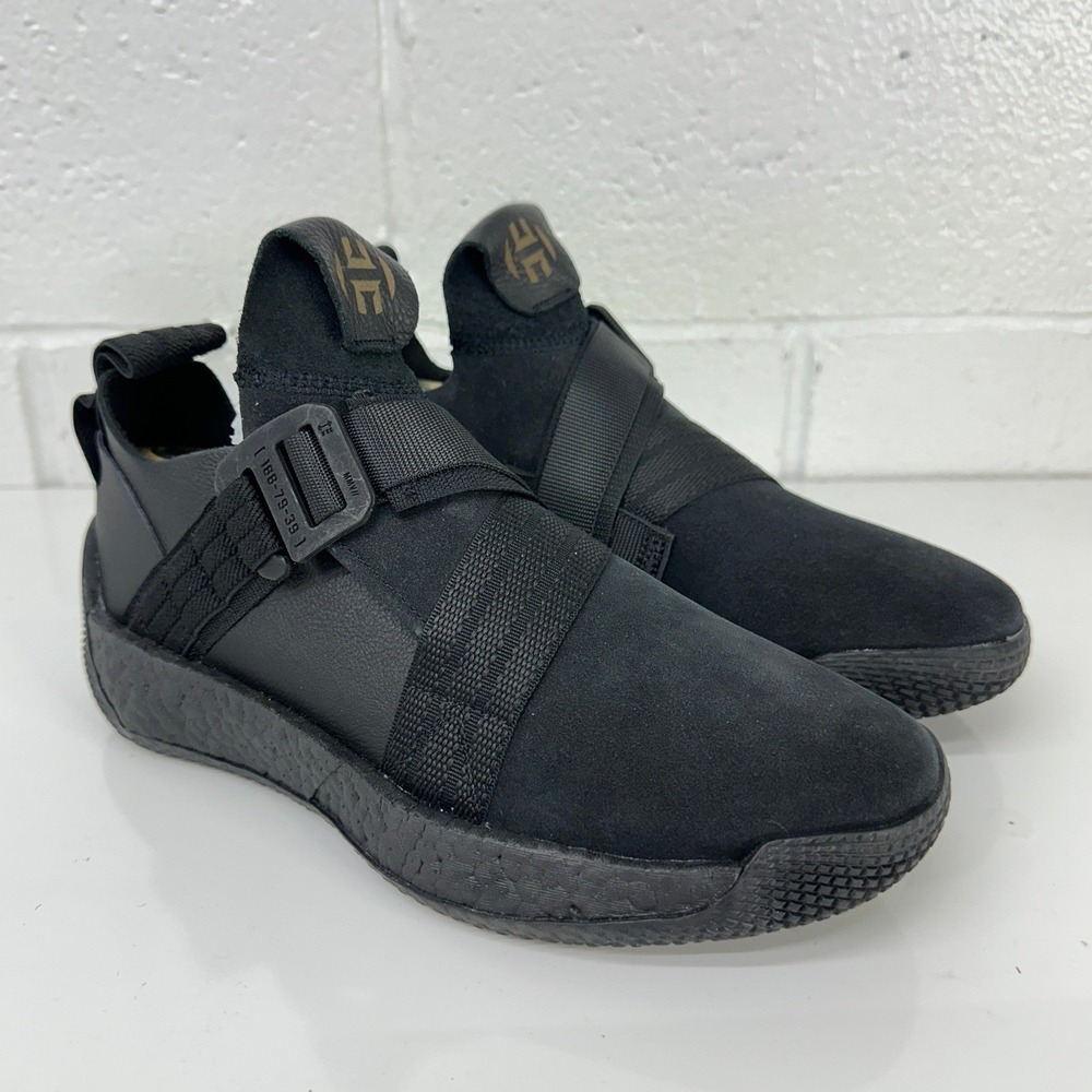 adidas Harden Vol. 2 LS Buckle Core Black Suede F33831 / Mens‎ 8.5